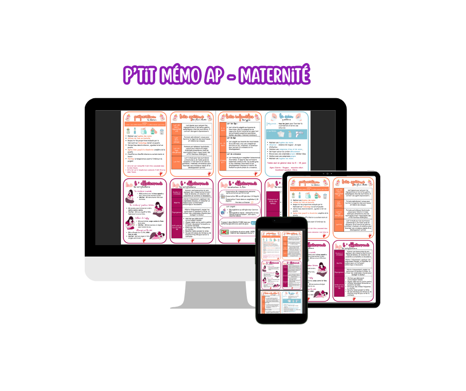 PDF - Pack Mémo AP - Maternité