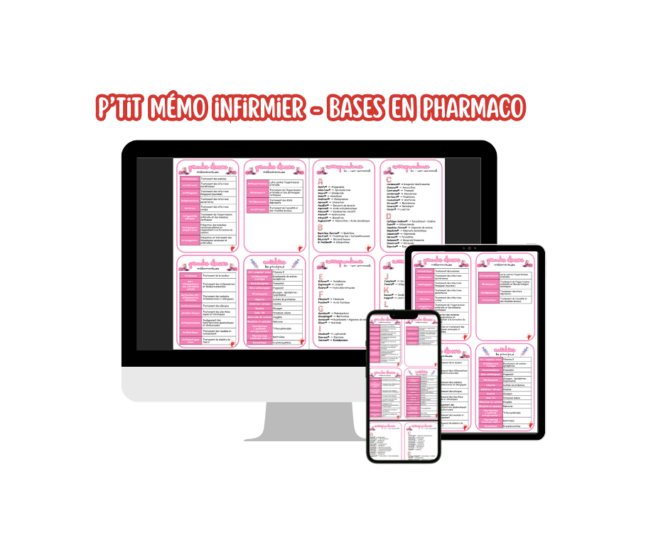 PDF - PACK Mémo Infirmier - Les bases en pharmaco